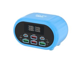 RELIFE RL-309U Smart 6-port charger/Blue