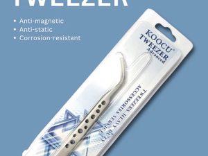 KOOCU ST-11B Precision Tweezer | Anti-Static Anti-Magnetic Stainless Steel Tweezer | PCB & Mobile Repair Tool